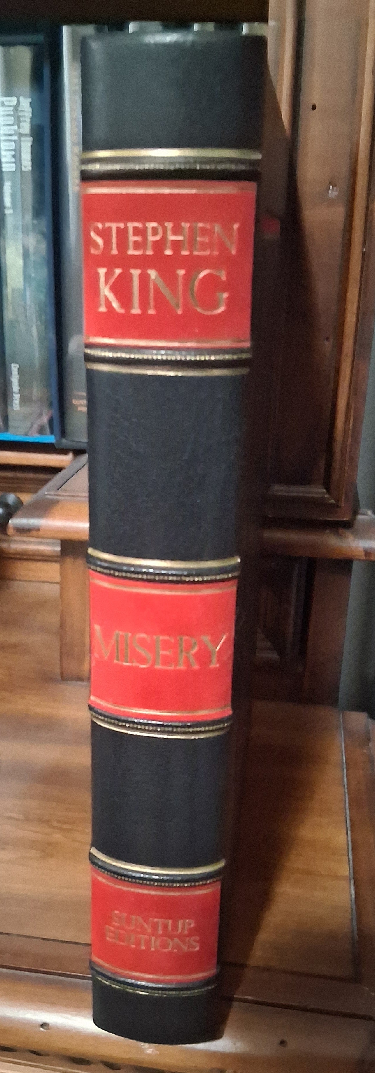 Misery by Stephen King (Suntup Press) ARC w/ Custom Case