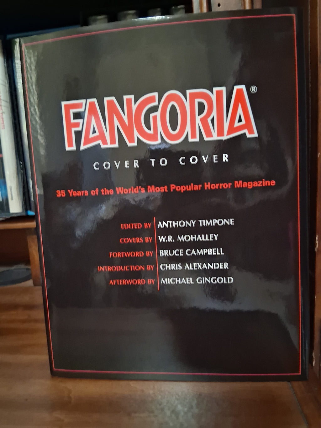 Fangoria: Cover to Cover (Cemetery Dance) signed